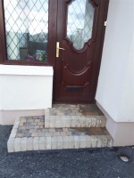Brick steps  by GM Hard Landscapes, Donegal, Ireland