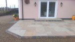 Natural stone patio by  GM Hard Landscapes, Donegal, Ireland